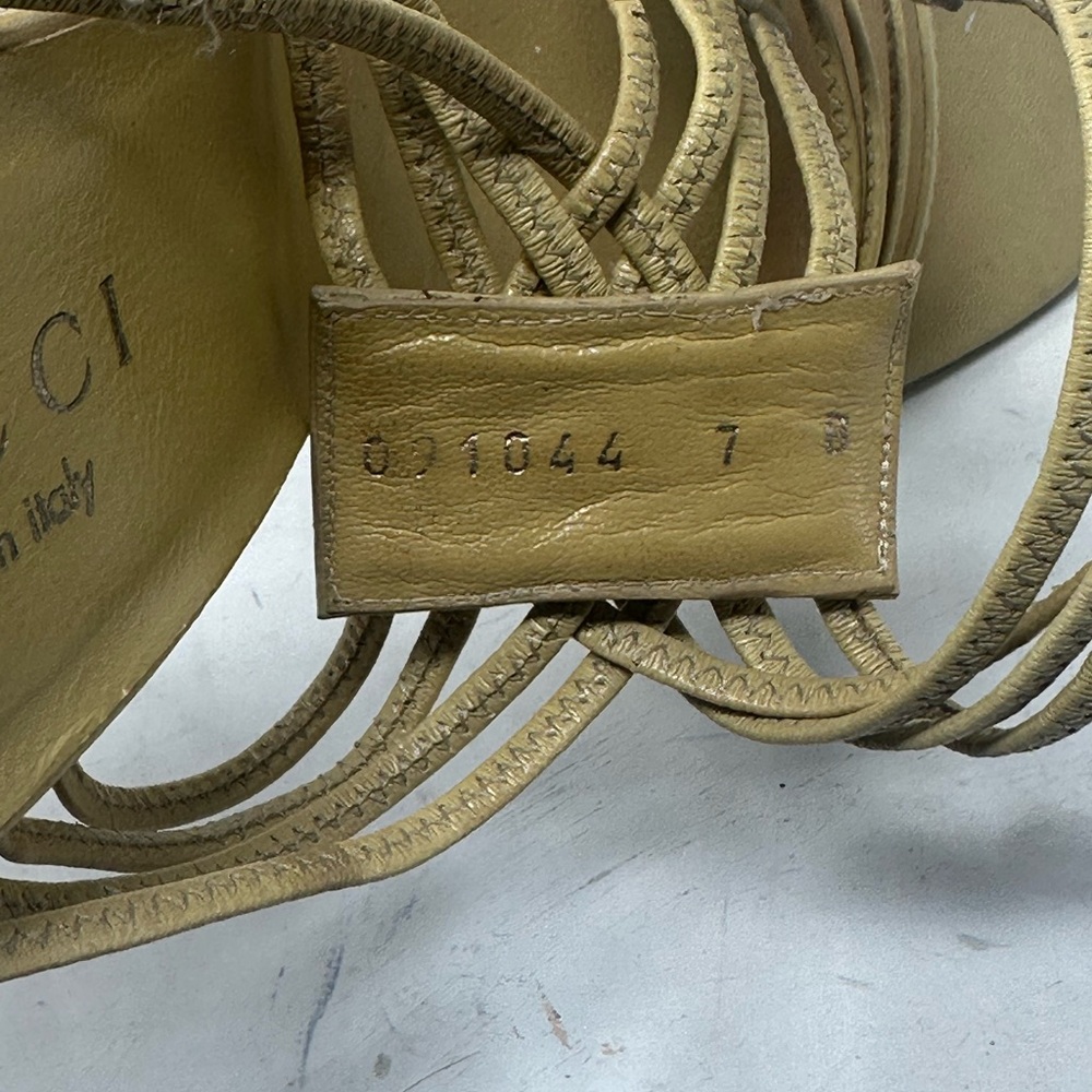 Gucci Gladiator Sandals Size 7 - Picture 7 of 16